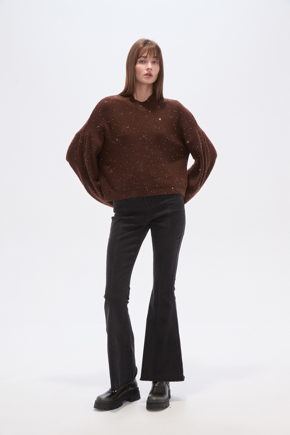 Polera Relanie Chocolate