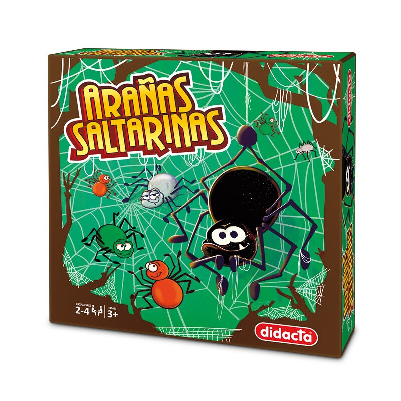 Juego de Mesa Arañas Saltarinas DIDACTA Juego de Mesa Arañas Saltarinas DIDACTA