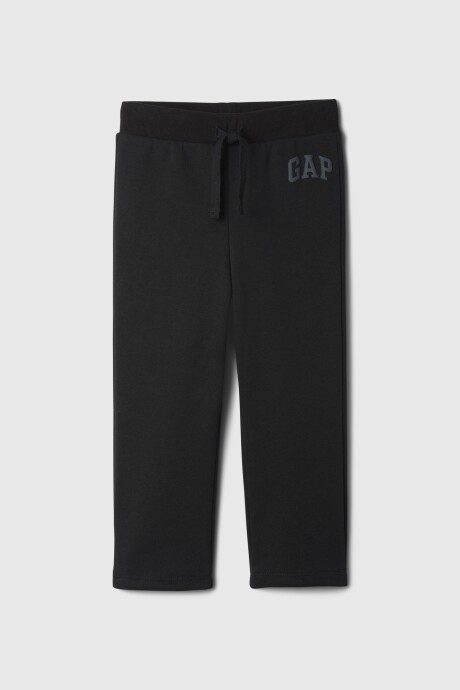 Pantalón Deportivo Logo Gap Recto Toddler Niño Black