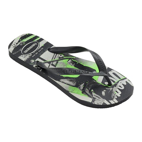 Sandalias Havaianas Top Athletic FC Hombre Nuevo Grafito