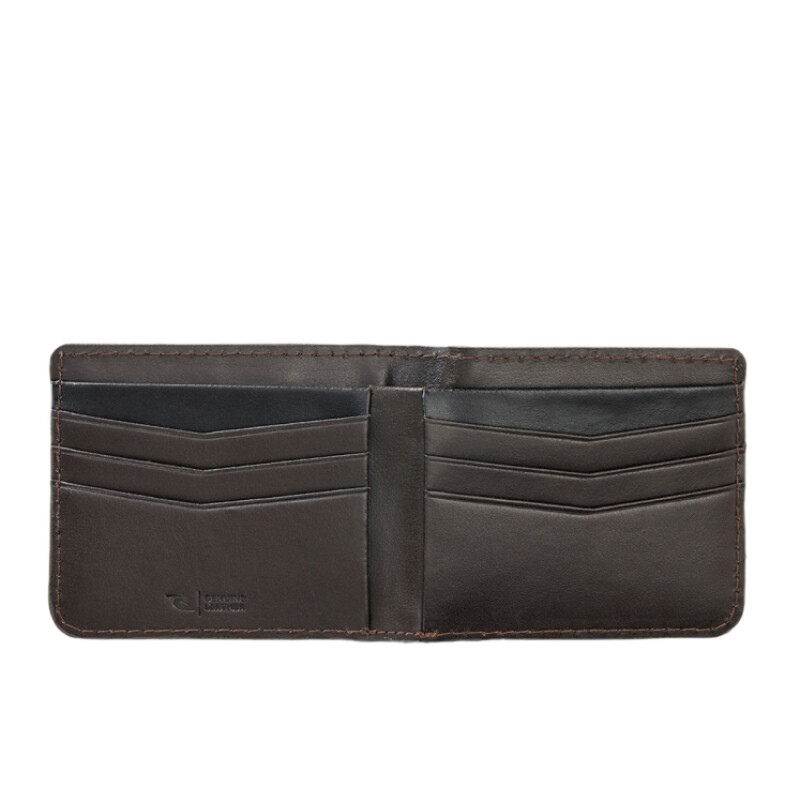 Billetera Rip Curl Premium Surf Rfid Slim - Marrón Billetera Rip Curl Premium Surf Rfid Slim - Marrón