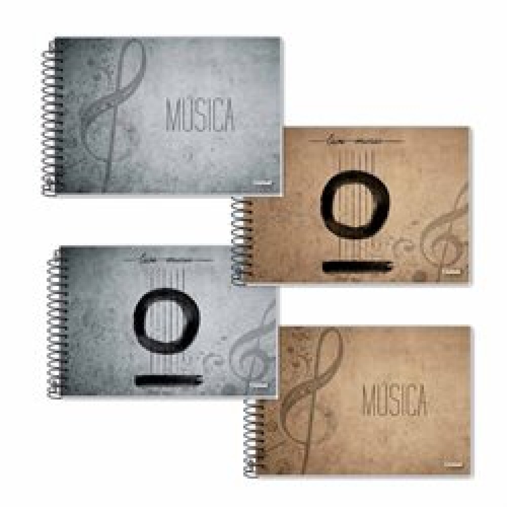 Block Música Super Tapa Dura 80 Hojas Credeal #Block Música Super Tapa Dura 80 Hojas Credeal