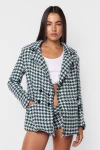 Blazer Quadrate Verde