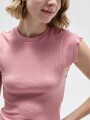 Musculosa Lanah Rosa Oscuro