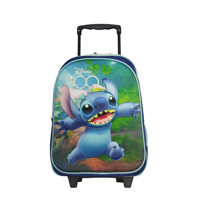 Mochila Disney Stitch Azul Marino - Celeste