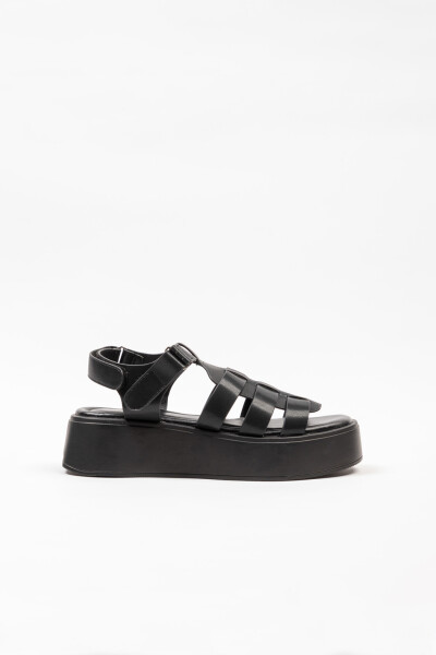 SANDALIA FLIPPER Negro