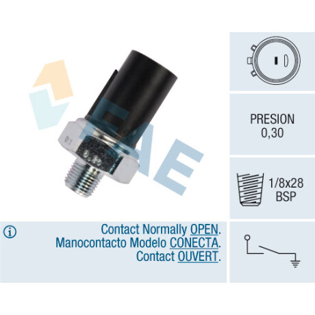 BULBO INTERRUPTOR - ACEITE ACCENT 1.5 CRDI / HB20 FAE BULBO INTERRUPTOR - ACEITE ACCENT 1.5 CRDI / HB20 FAE