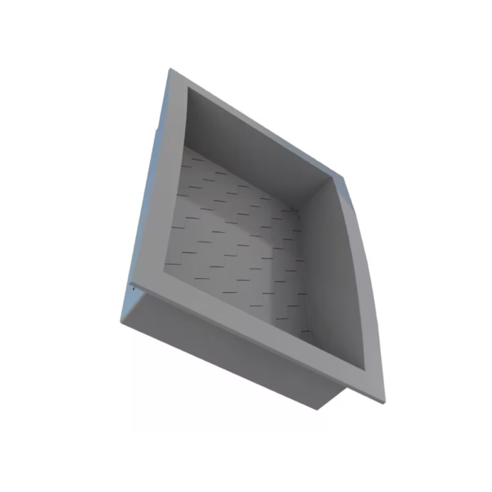 Nicho Empotrar Polipropileno 40cm Grafito Nicho Empotrar Polipropileno 40cm Grafito