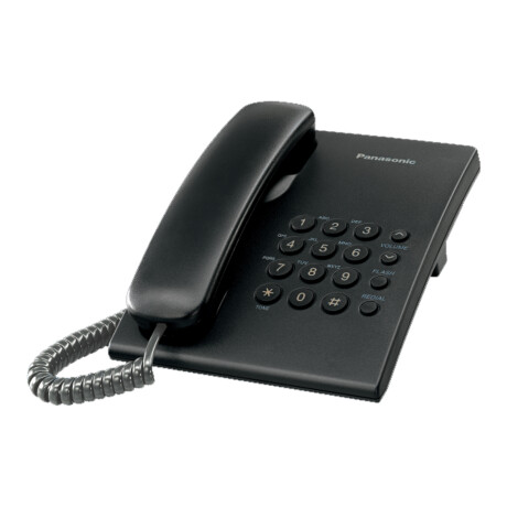 Panasonic - Teléfono Fijo KX-TS500 - Control de Volumen. Destello Cronometrado. Rellamada. 001