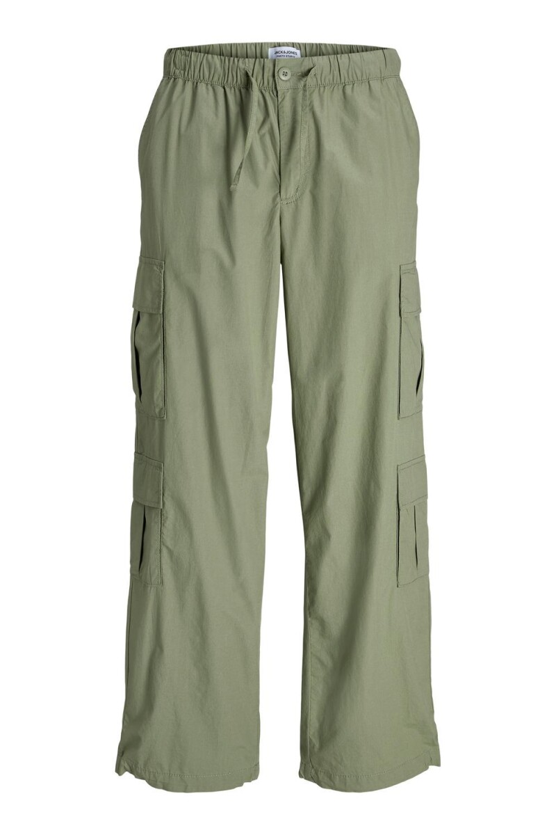 Pantalón Bill Cargo Straight Oil Green