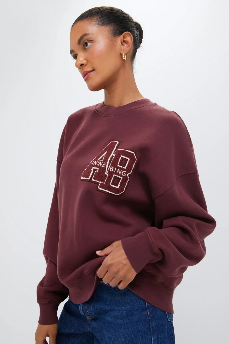 BUZO MILES LETTERMAN Bordo