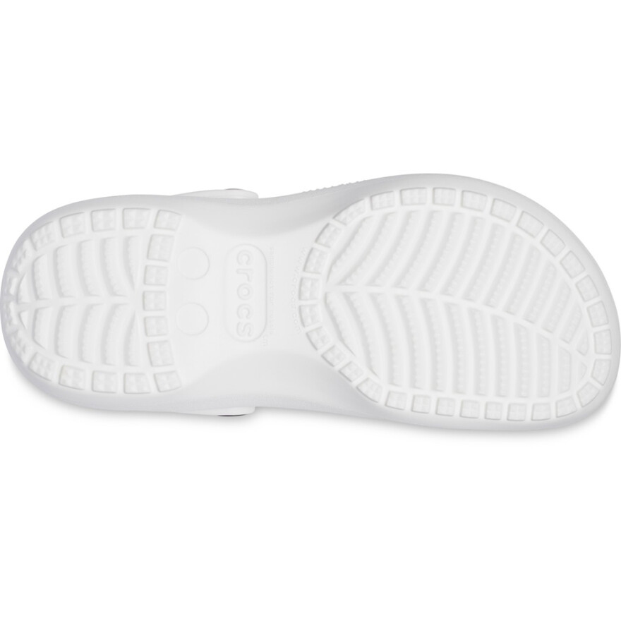 Classic Platform Clog - Mujer White