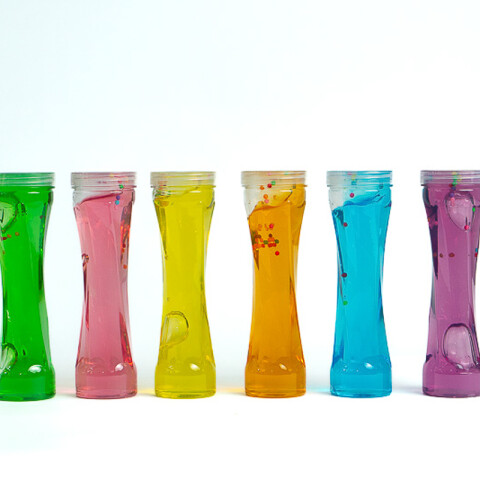 Slime con brillantina en tubo Slime Con Brillantina En Tubo