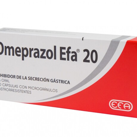 Omeprazol EFA 20mg 20 Cápsulas Omeprazol EFA 20mg 20 Cápsulas
