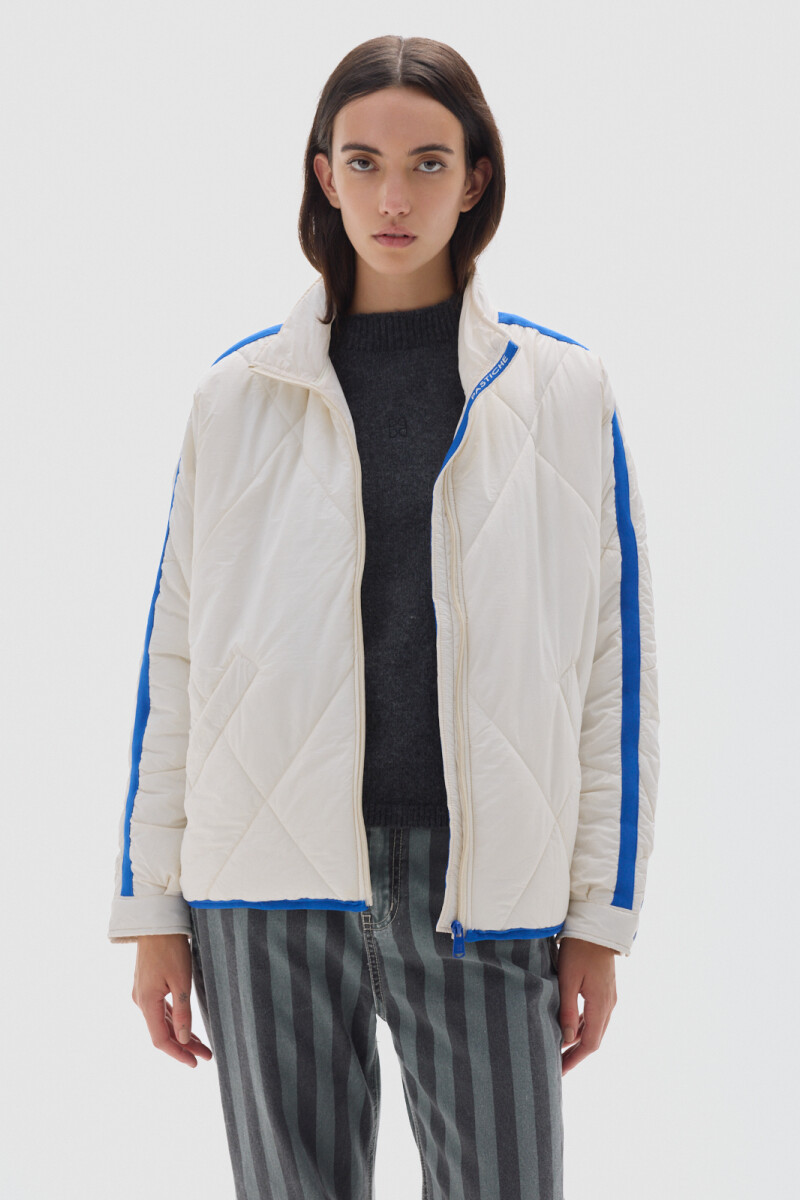 Campera Packable Marfil