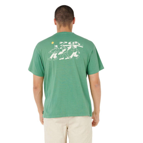 Remera Rip Curl Aots Ty Williams Dudes Verde