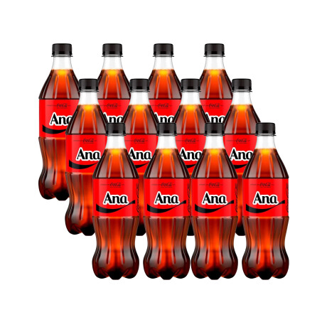 Pack 12 Refrescos Coca Cola sin Azúcar 600ML 001