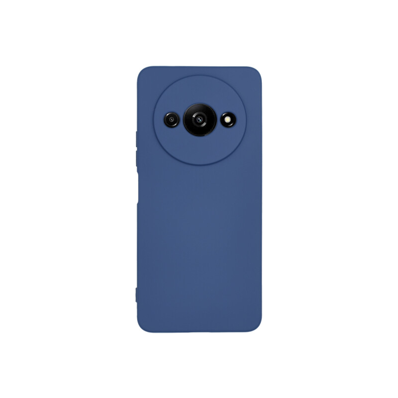 Protector para Xiaomi Redmi A3 engomado color azul Protector Para Xiaomi Redmi A3 Engomado Color Azul