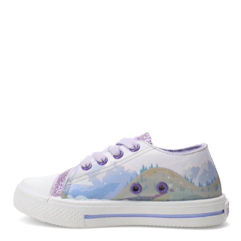 Championes Infantiles Disney Frozen Lila