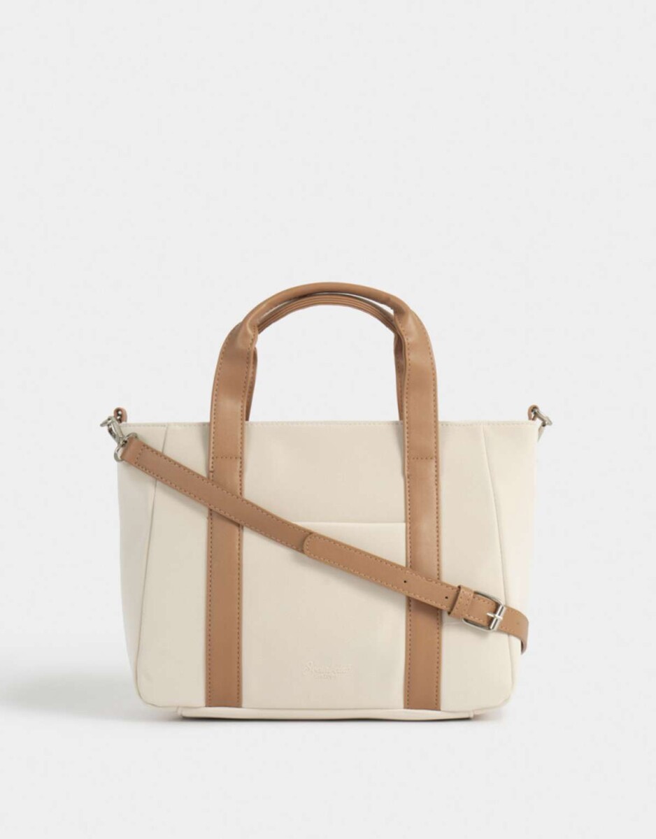 Cartera City Sport - Blanco Crudo 