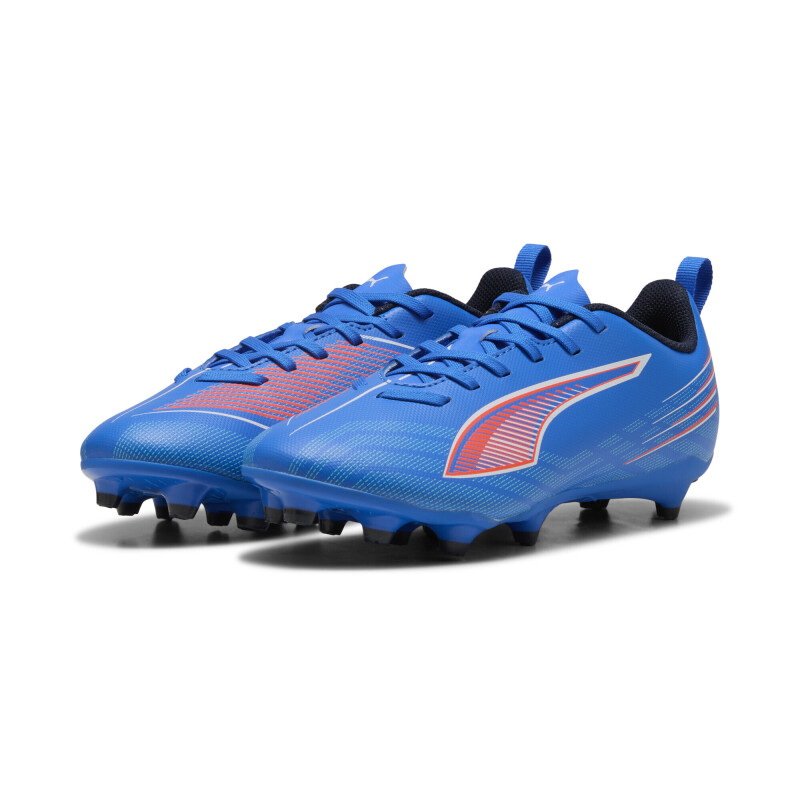 Championes Futbol Puma ULTRA 6 de Niños - 108533 01 Azul-blanco