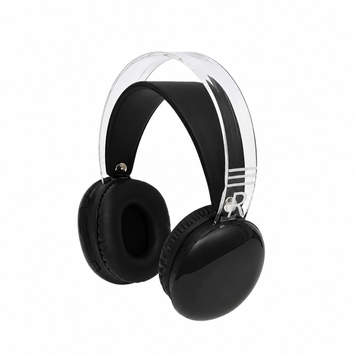Auriculares Gamer Pg581 Bluetooth Luces Led Universo Binario - NEGRO 