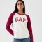FRCH LS ORGANIC VINTAGE CREW LOGO BEET RED 19-2030 TCX