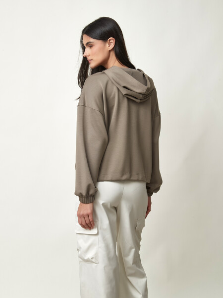CAMPERA MOANA VERDE GRISACEO