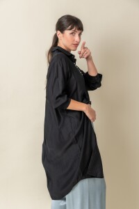 CAMISA VAINILLA Negro