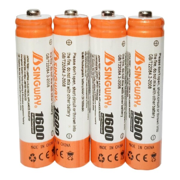 Pilas Alcalinas Recargables 1600 Mah X4 Aaa Aa Calidad Pilas Alcalinas Recargables 1600 Mah X4 Aaa Aa Calidad