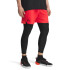 UA Vanish Woven 6in Shorts-YLW RED-714