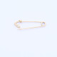 Alfiler en oro 18k. Alfiler en oro 18k.