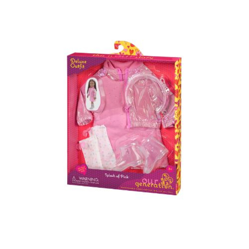 SET DELUXE - CHAQUETA METALIZADA ROSA - Our Generation Set Deluxe - Chaqueta Metalizada Rosa - Our Generation