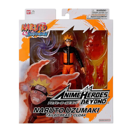 Anime Heroes • Naruto - Naruto Uzumaki Tailed Beast Cloak Anime Heroes • Naruto - Naruto Uzumaki Tailed Beast Cloak