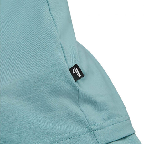 Remera ESS+ 2 Col Logo Tee Light Turquoise
