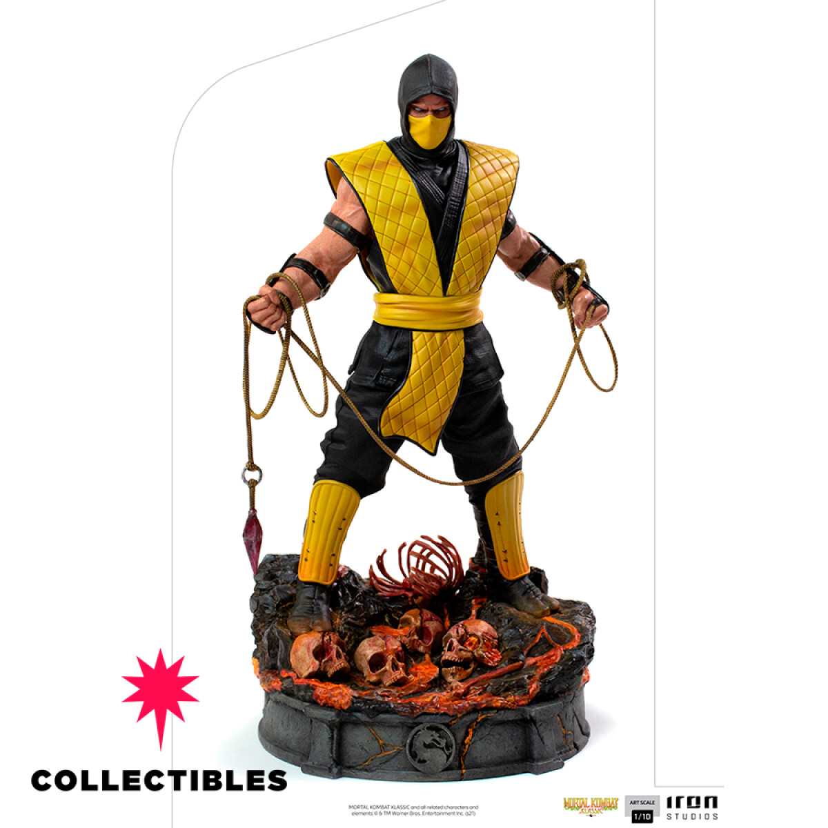 IRON STUDIOS! MORTAL KOMBAT SCORPION ART SCALE 1/10 