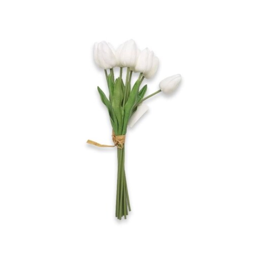 Ramo 9 Tulipanes - Blanco Ramo 9 Tulipanes - Blanco