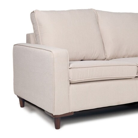 Rinconera Sevilha - Tela Microfibra - Chaise Derecho AA-10 (Beige)