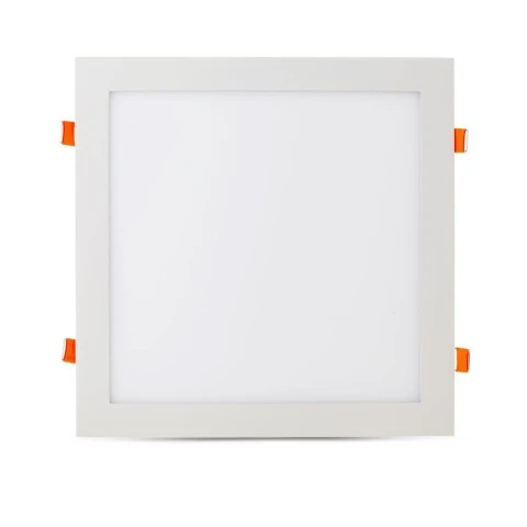 Panel Led 30x30 24W Plafon Cuadrado Techo Spot Exter. Calida Variante Color Blanco