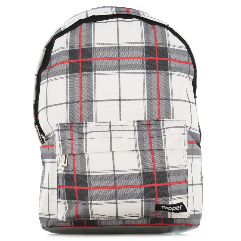 Mochila Topper Strike Print Blanco - Rojo