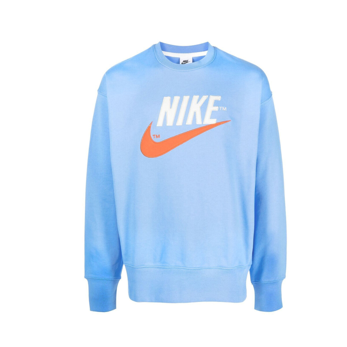 BUZO NIKE TREND FLEECE CREW SWEATSHIRT - Blue 