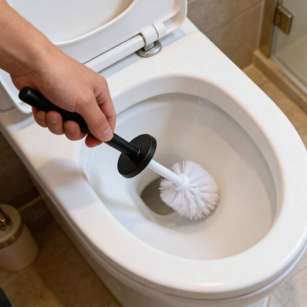 Escobilla Cepillo Inodoro Accesorio Baño Acero Inoxidable IMBACK Color Negro Escobilla Cepillo Inodoro Accesorio Baño Acero Inoxidable IMBACK Color Negro