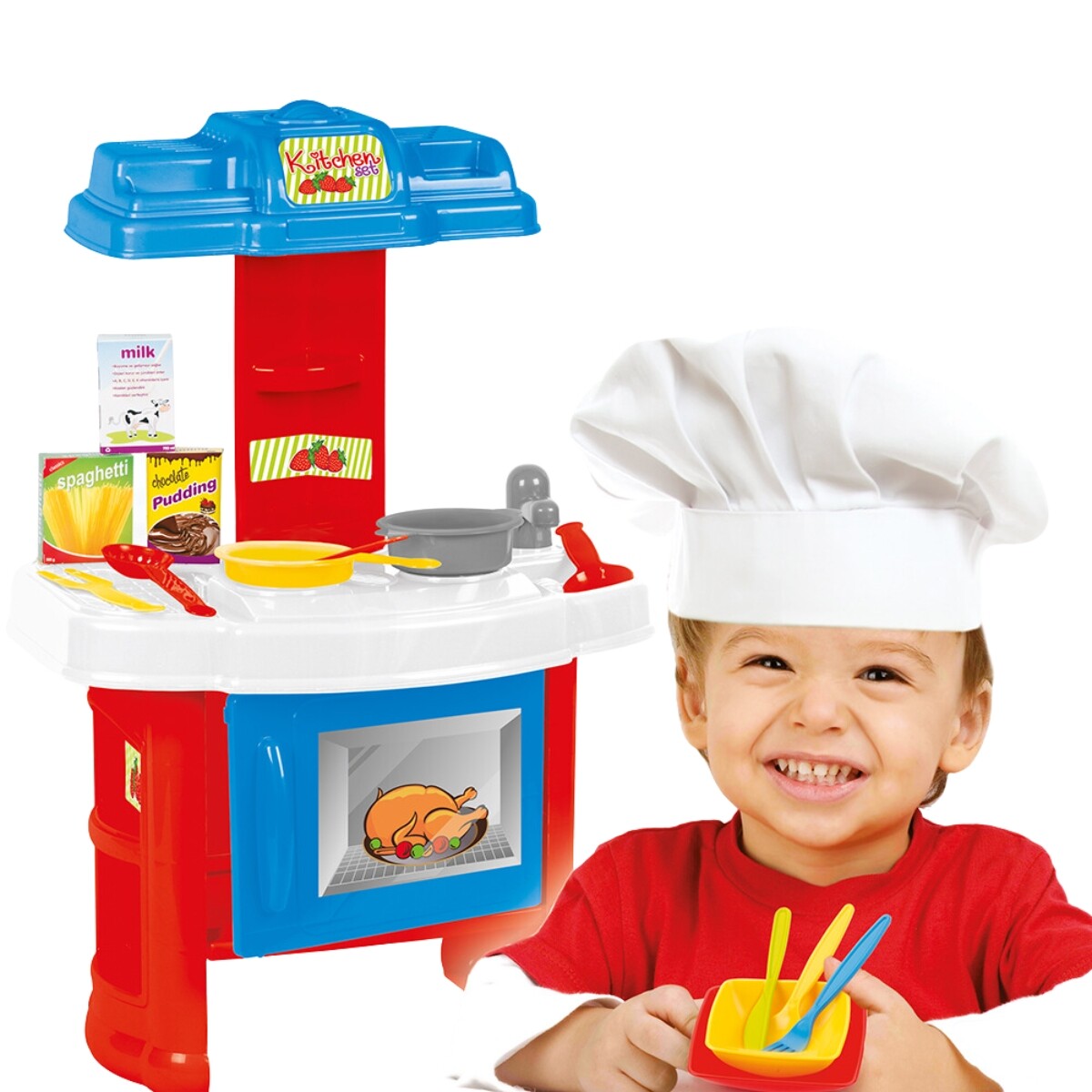 Set Dolu Cocina Chef con Accesorios 