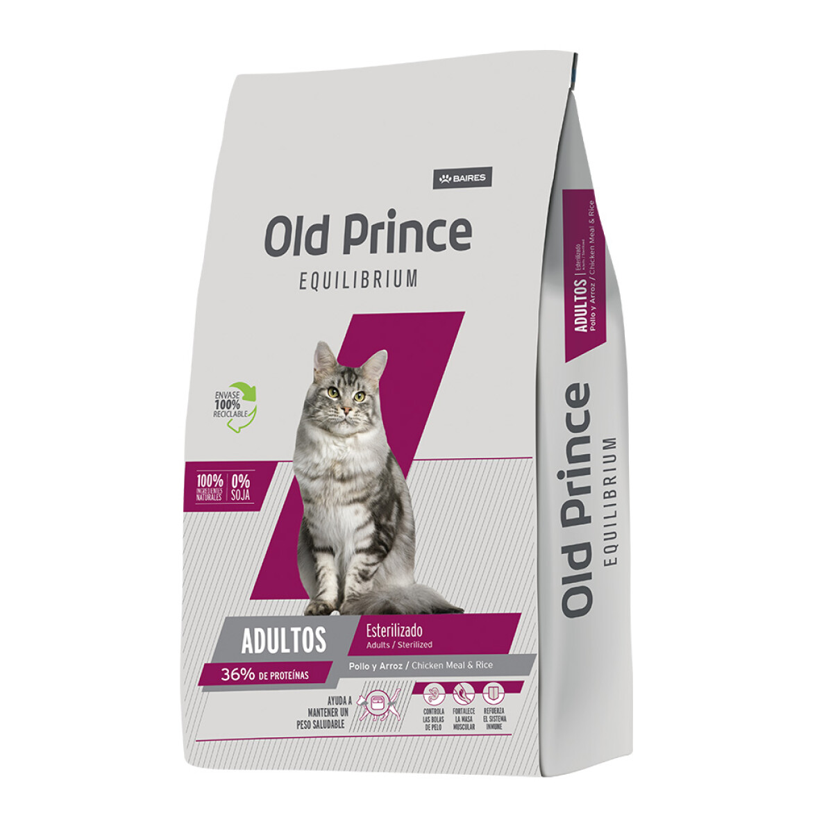 Old Prince Equilibrium Gato Castrado - 3 kgs 