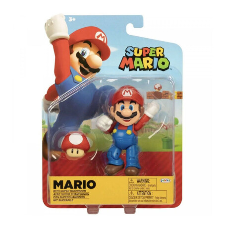 Figura Articulable de Mario • Super Mario Figura Articulable de Mario • Super Mario