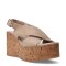 Sandalias de Mujer Bottero con Plataforma de Corcho Beige