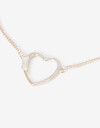 Pulseras Flexibles Strass Pulsera Flexible De Plata Con Dije - Plateado