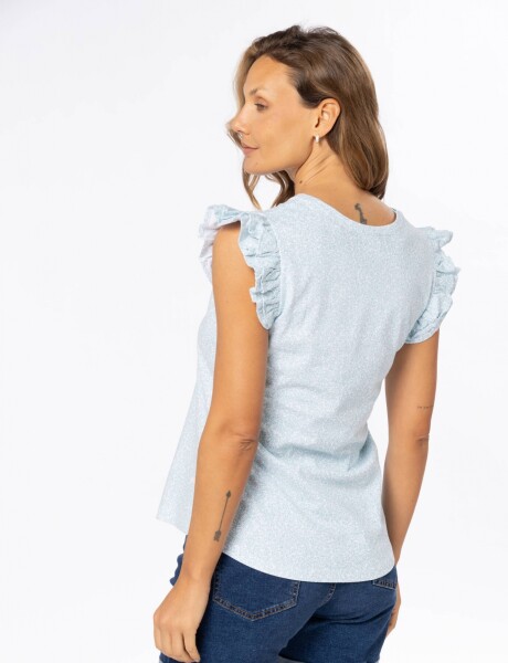 REMERA ESTAMPADA Verde