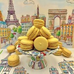 4 Macarons de Naranja 4 Macarons de Naranja