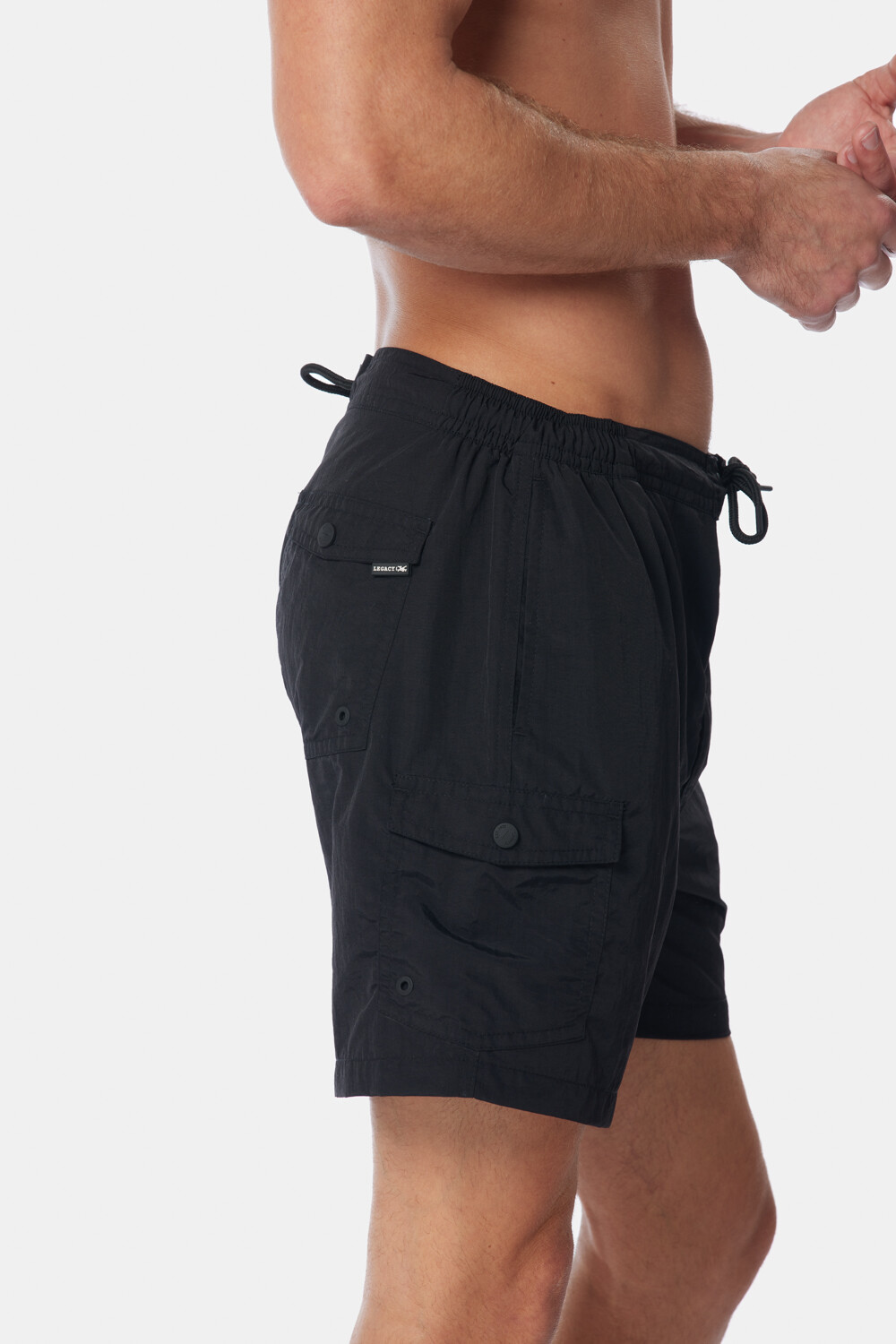 SHORT DE BAÑO CARGO Negro